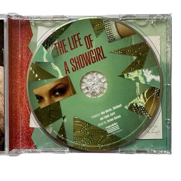 The Life of a Showgirl CD – Sweat and Vanilla Perfume Edition – New Unsealed - Picture 5 of 5